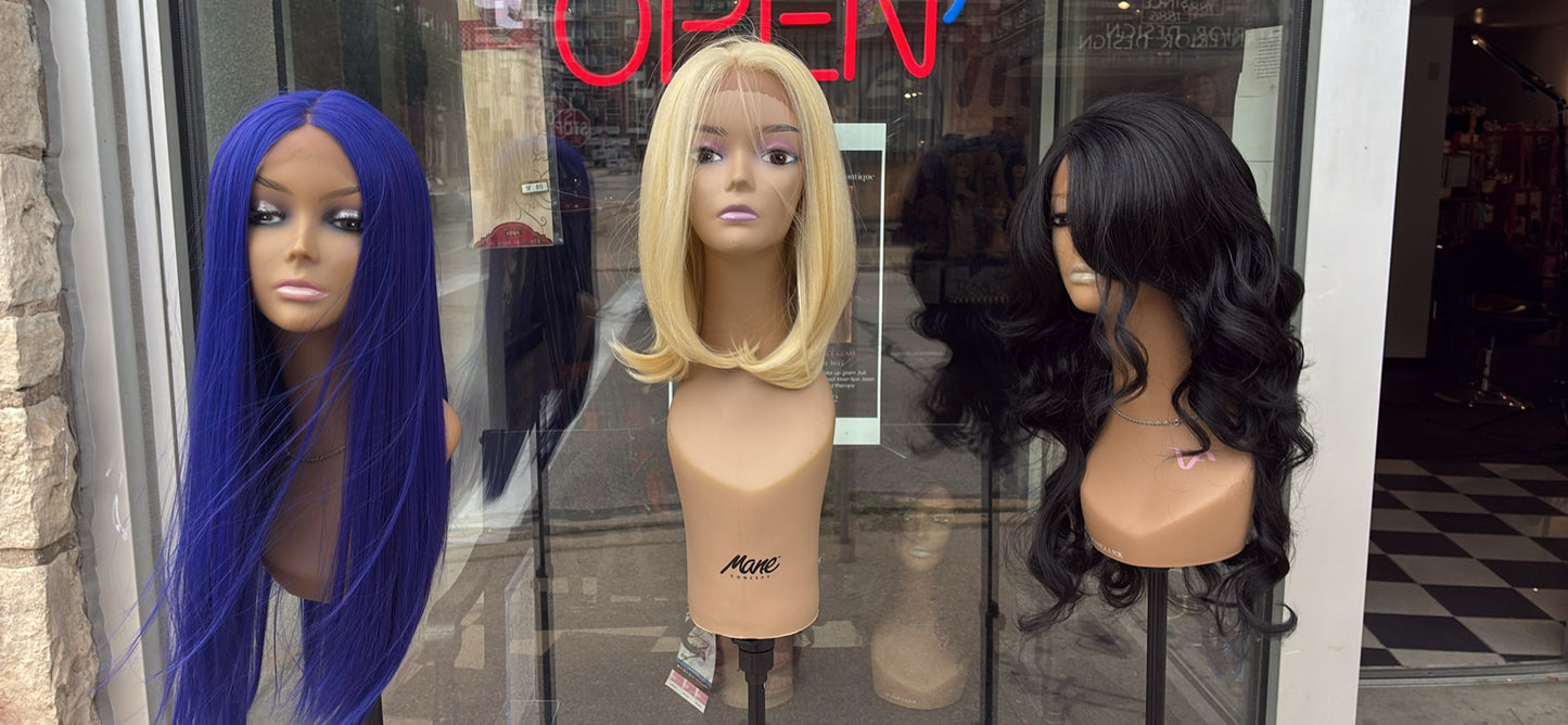 3 wigs