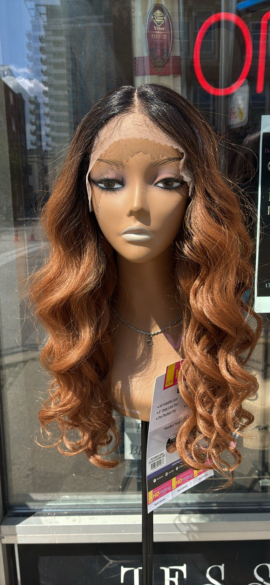 Opal fall two toned wig