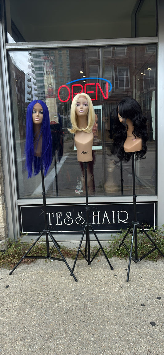 3 wigs